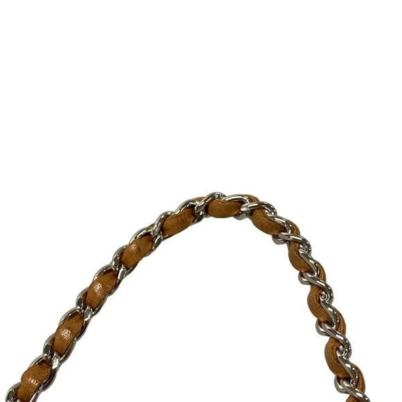 Auth CHANEL Matelasse Blue Light Brown Denim Lambskin Other Style Wallet - Picture 13 of 13